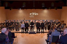 Praxisorchester mit Dirigenten des Praxiskurses